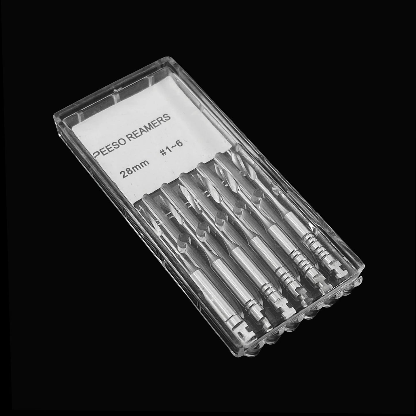 Escariadores de endodoncia para odontología, herramientas dentales de acero inoxidable, 28mm, 32mm