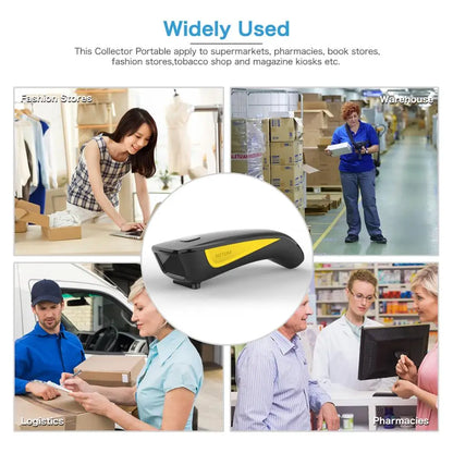 Escáner de código de barras C750, lector de código de barras con Bluetooth, QR, 2D