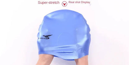 Gorros de natación Protección para los oídos Gorro de natación de silicona completo, universal, orejeras de natación