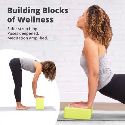 Bloques de gimnasio EVA, ladrillo de espuma para entrenamiento, ejercicio, equipo de Fitness, herramienta auxiliar de danza y Yoga