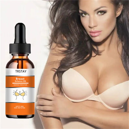 Aceite para agrandar el pecho para mujer, aceites para mejorar la elasticidad, promueve el levantamiento de senos más grandes, masa reafirmante.