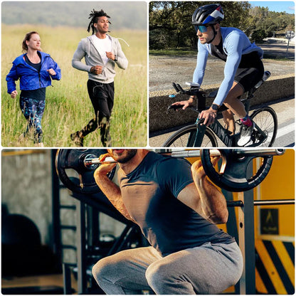 DAREVIE-calentador de piernas para ciclismo, forro polar térmico, calentador de rodilla para ciclismo de invierno, medias mallas cálidas de compresión, antideslizantes para hombres y mujeres