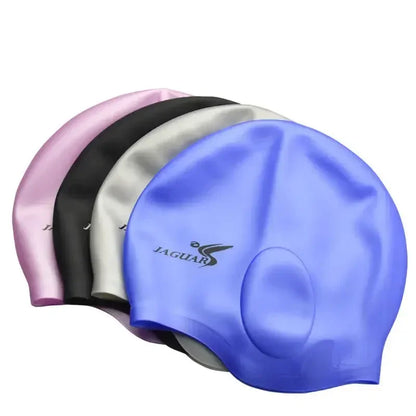 Gorros de natación Protección para los oídos Gorro de natación de silicona completo, universal, orejeras de natación