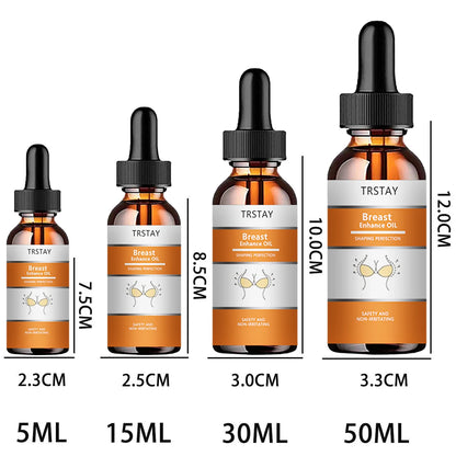 Aceite para agrandar el pecho para mujer, aceites para mejorar la elasticidad, promueve el levantamiento de senos más grandes, masa reafirmante.