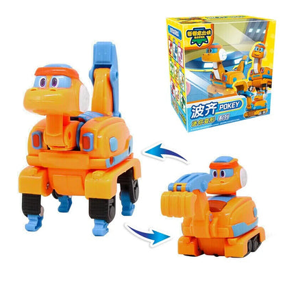 Figuras de acción Min Gogo Dino ABS para niños