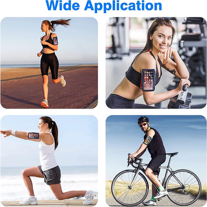 Brazalete deportivo para correr, funda con cremallera para AirPods Pro 3, para iPhone 16, 15, 14, 13, 12 Pro Max, 14 Plus, Samsung S24 Ultra