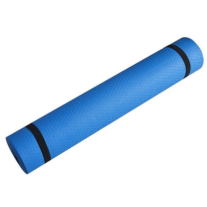 Esterilla de Yoga antideslizante de 3MM-6MM de grosor, cómoda espuma EVA para hacer ejercicio.