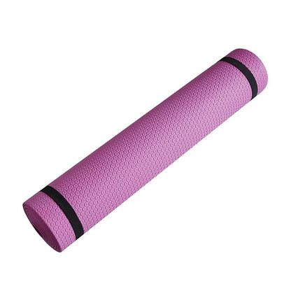 Esterilla de Yoga antideslizante de 3MM-6MM de grosor, cómoda espuma EVA para hacer ejercicio.